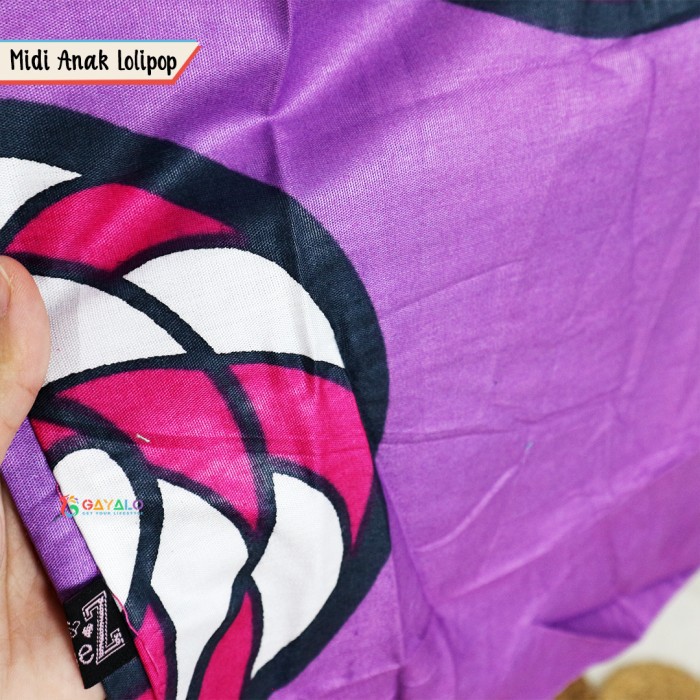 DASTER MIDI ANAK LOLIPOP BAJU MAIN ANAK BAJU TIDUR ANAK MURAH CANTIK