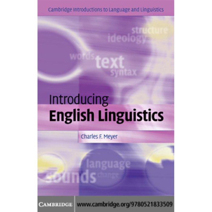 Introducing English Linguistics