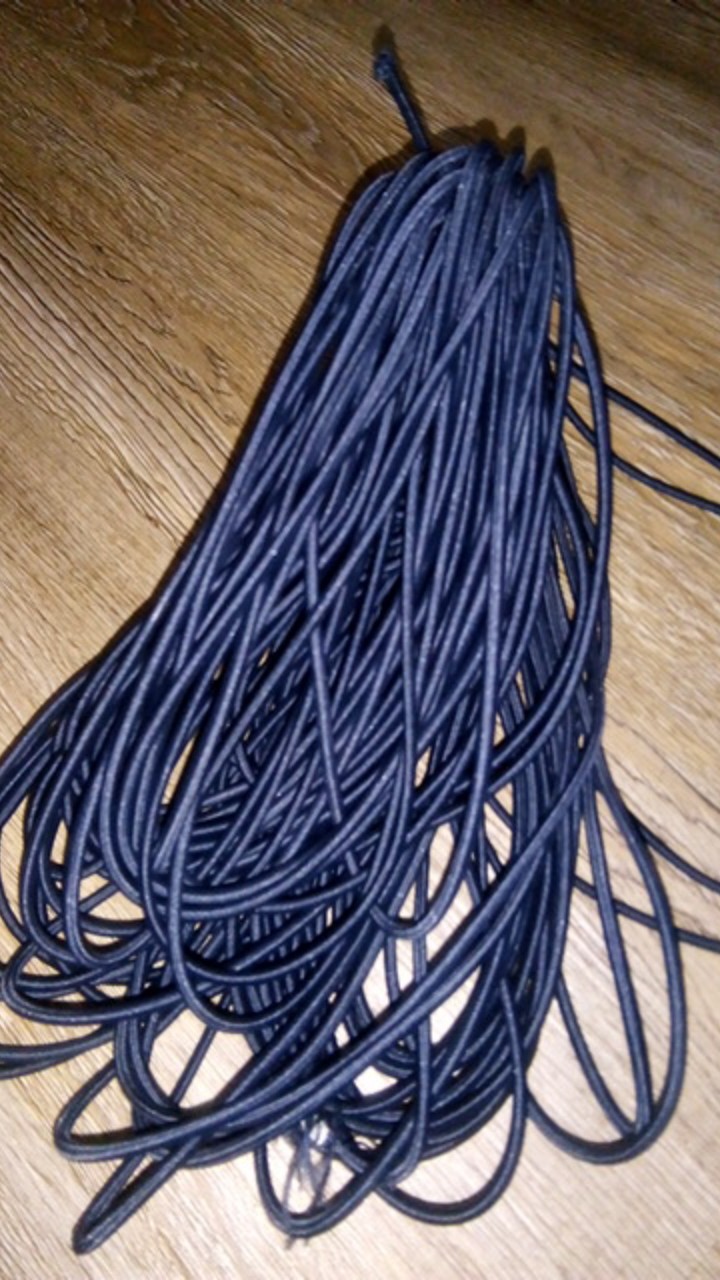 Tali Elastis 3mm Tali String Bulat 3 Mm Rollan Per 25 Meter