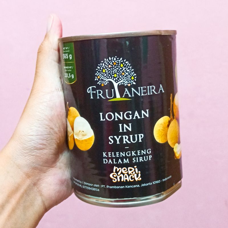 

Frutaneira Longan in Syrup 565gr / Buah Kaleng / Kelengkeng dalam Sirup