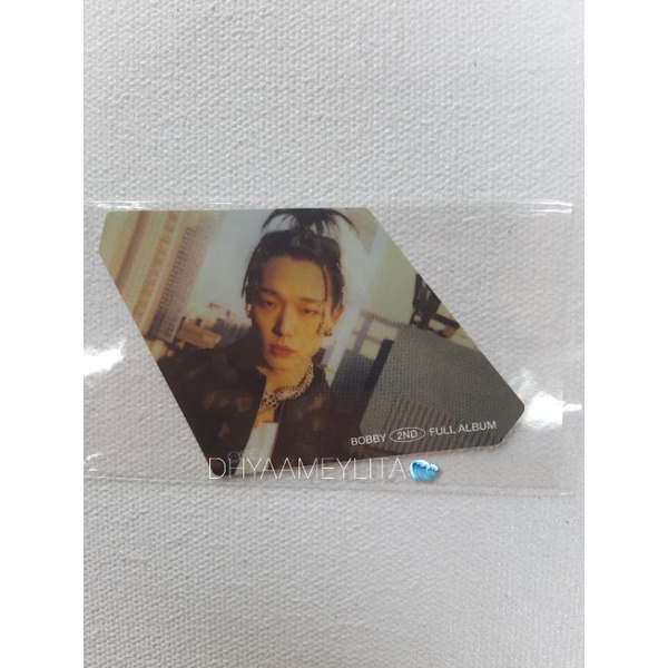 PHOTOCARD BOBBY LUCKY MAN [ iKON ]