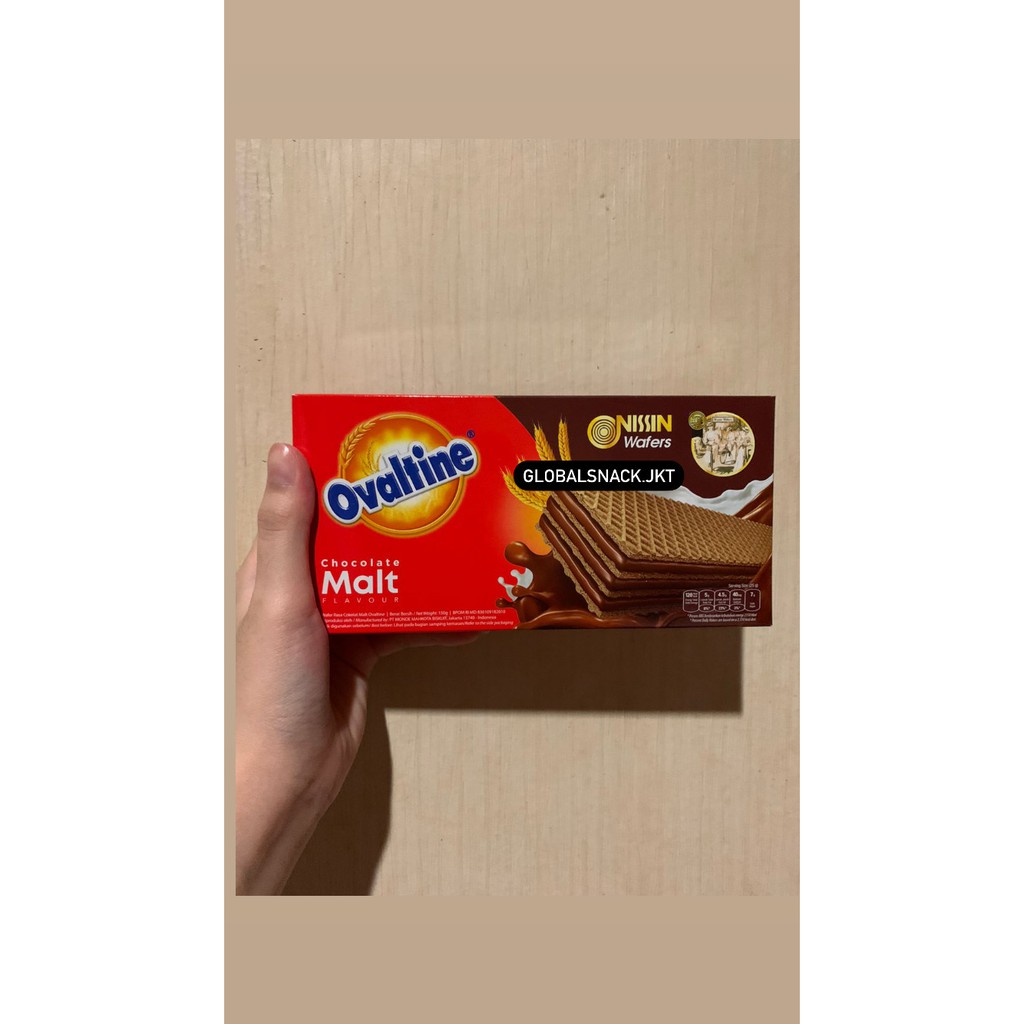 

NISSIN OVALTINE WAFER CHOCOLATE MALT