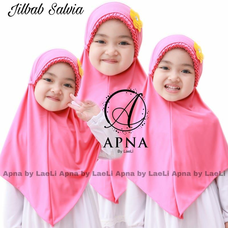 Hijab anak topi lol jiltop anak tk paud sd tanggung kbc bunga