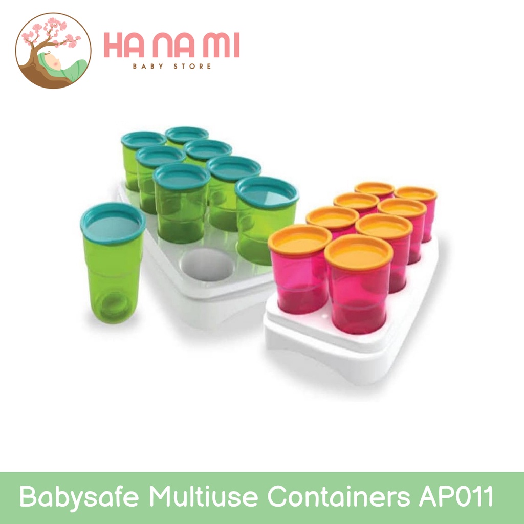 Baby Safe Multiuse Containers AP011 - Wadah MPASI