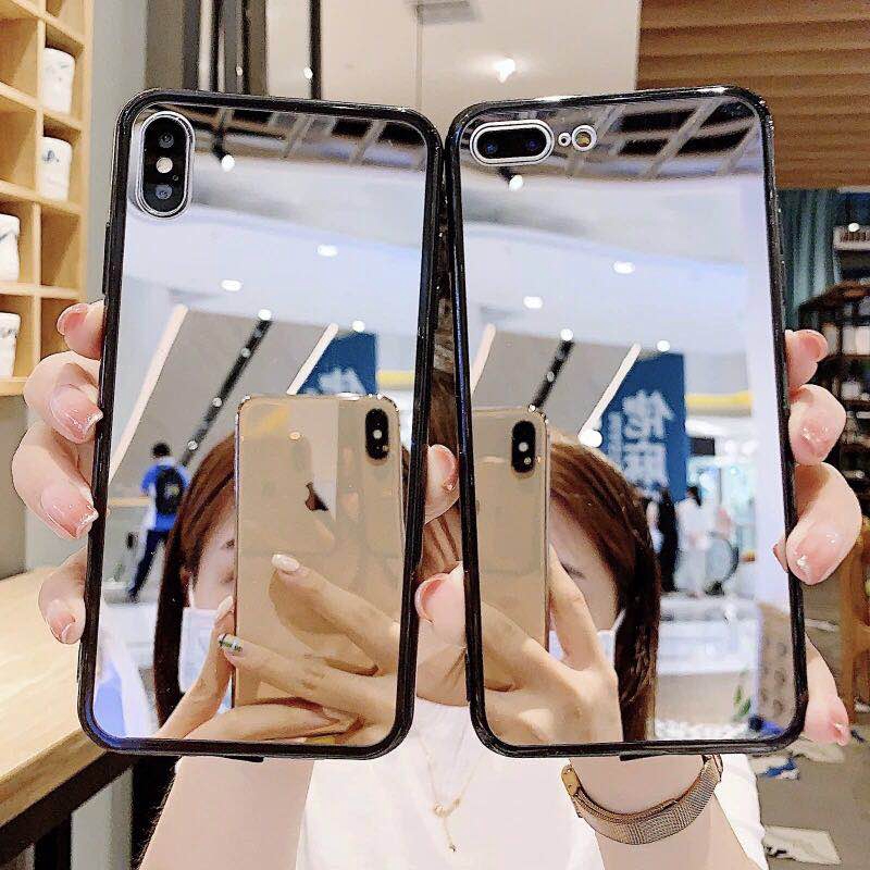 Hard Casing Mirror Case SAMSUNG Galaxy A30S A50S M30 A50 A10 M10 A70 J5 J6 Plus J8 J2 J5 J7 Prime A51 A71 A01 A21 Fashion