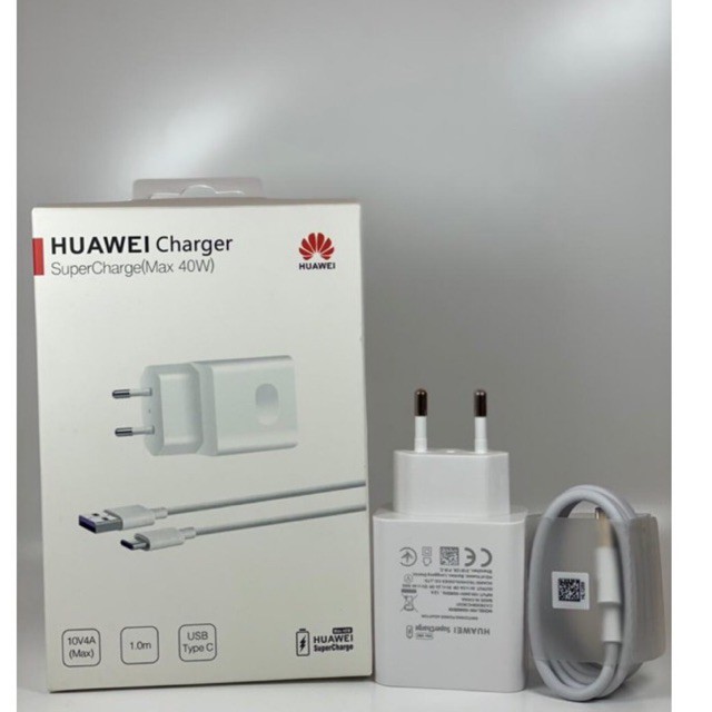 Charger Huawei 40W SuperCharge Type C Original 100%