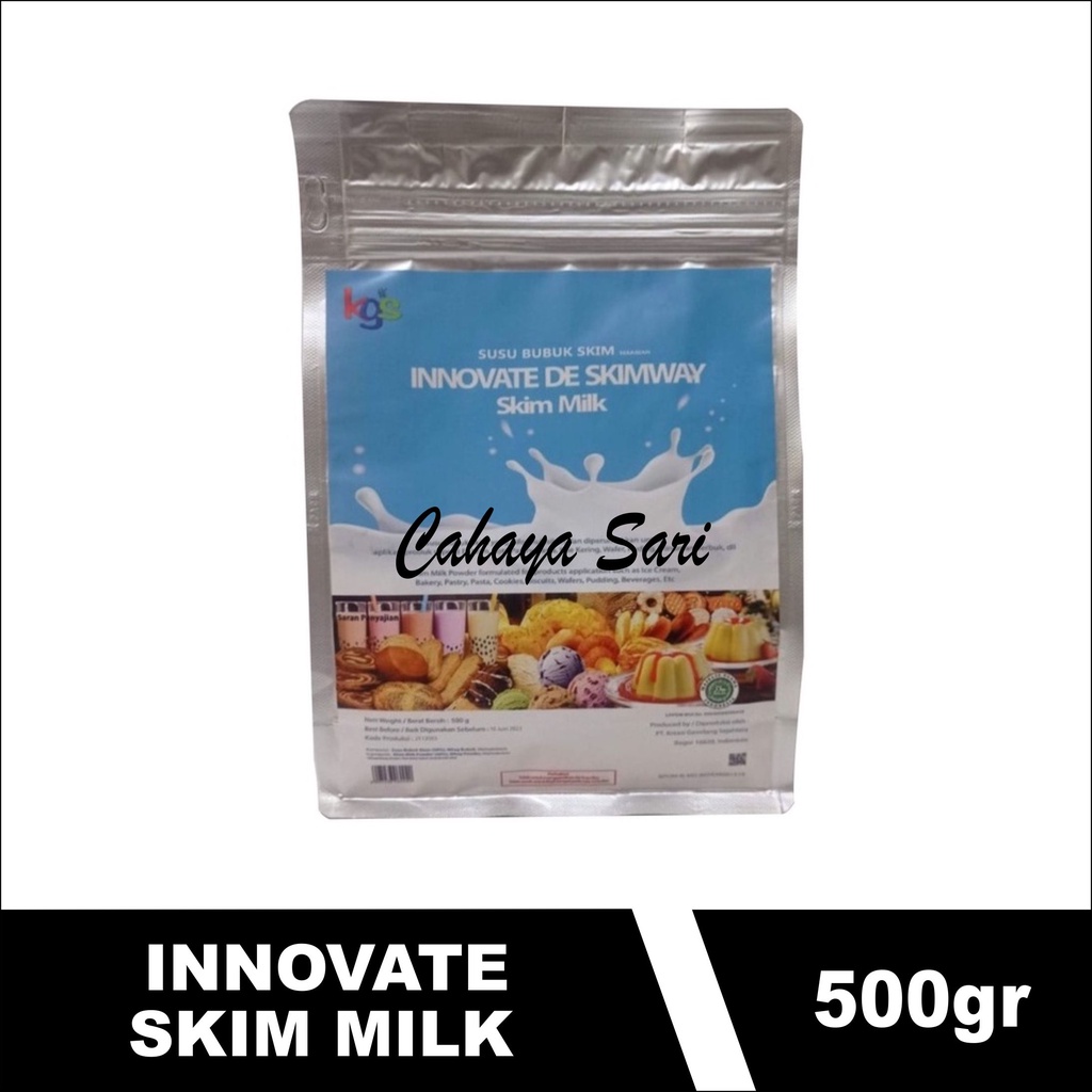 

Susu Bahan Baku Kue SKIM MILK POWDER INNOVATE DE MILKYWAY / Bahan baku kue/ Susu Bubuk/ Powder Milk.