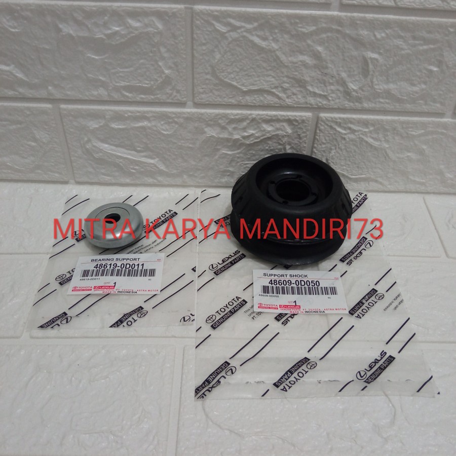 SUPPORT SHOCK KARET SUPPORT DEPAN YARIS NEW VIOS GEN2 GEN 2 - 1PCS
