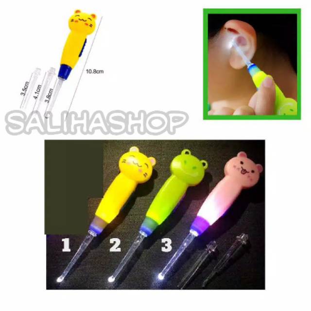 KOREK KUPING / KOREK KUPING LED / KOREK KUPING BAYI / KOREK KUPING LAMPU / KOREK TELINGA