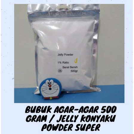 

Bubuk Agar-agar 500 gram / Jelly Konyaku Powder Super