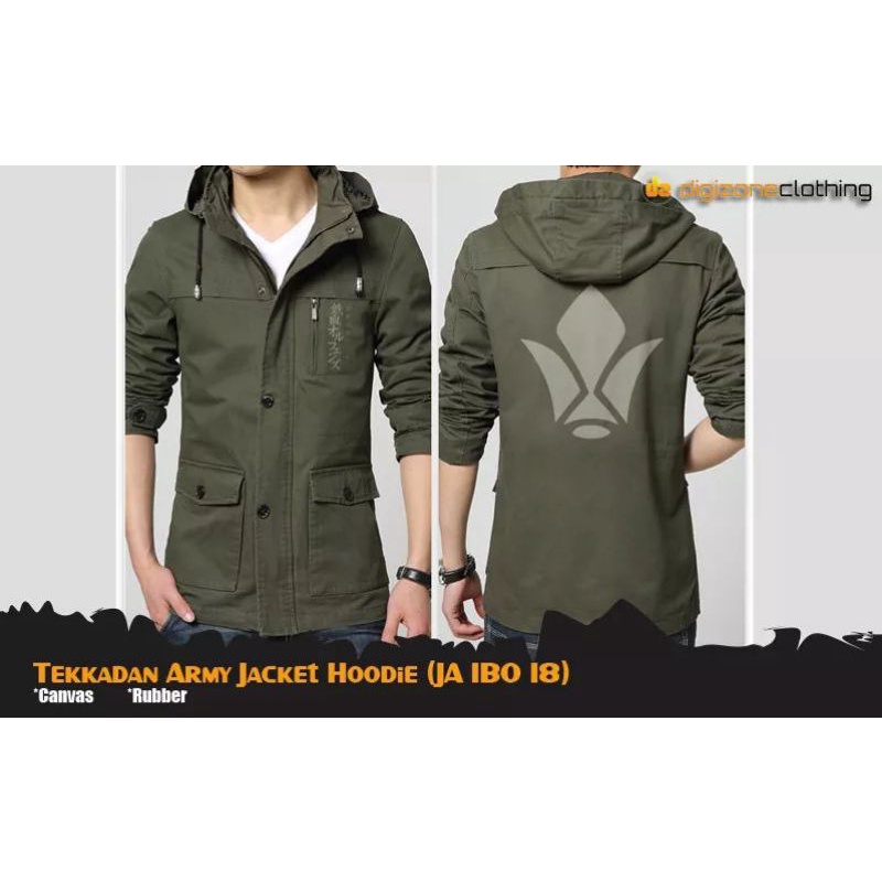 Tekkadan Army Jacket Hoodie (JA IBO 18)
