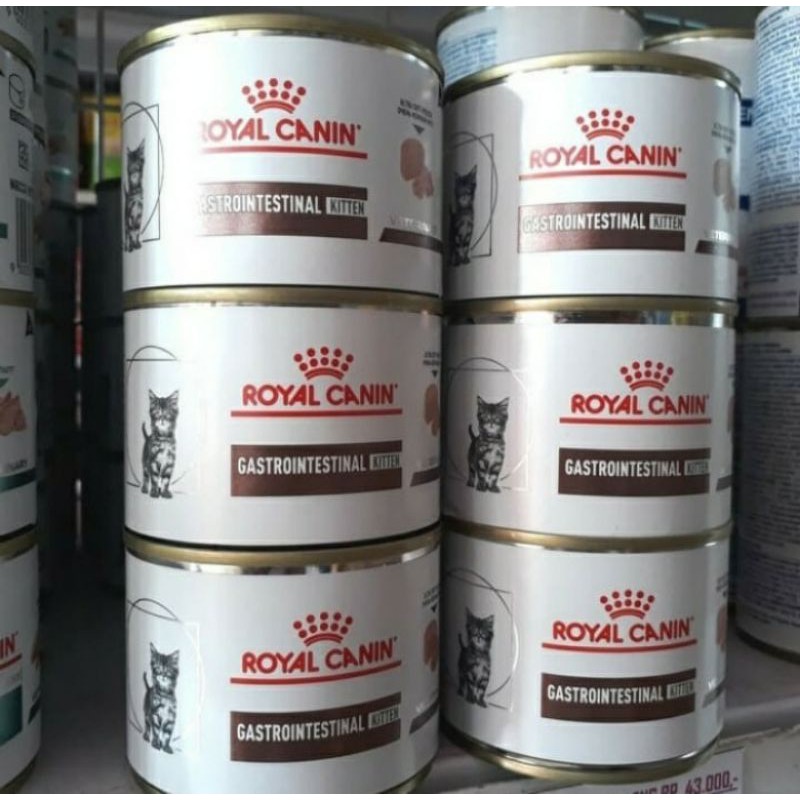 Royal Canin Gastointestinal Kitten kaleng 195gr Makanan Kucing Khusus Diare