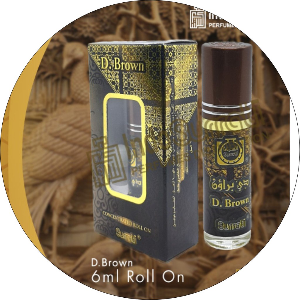 Parfum D BROWN 6ml Roll On | Parfum Surrati | Surrati Perfumes | Bibit Minyak Wangi