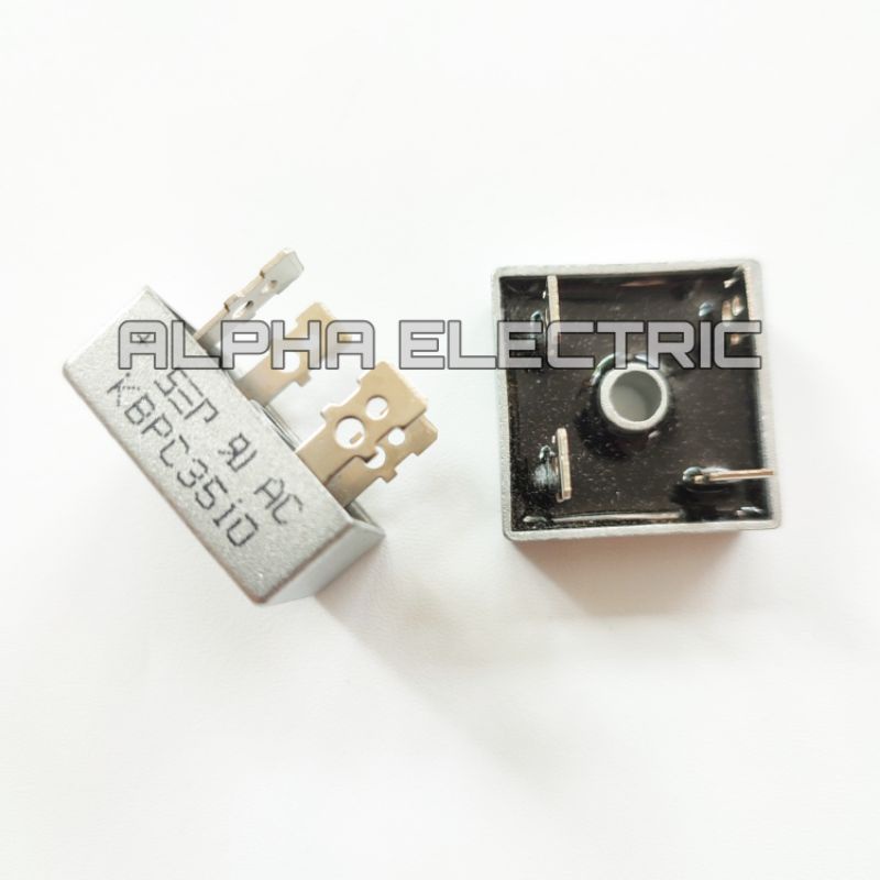 DIODA BRIDGE 35A BESI 35 AMPERE SEP ORIGINAL KBPC-3510/ DIODA KIPROK 35A SEP MIC