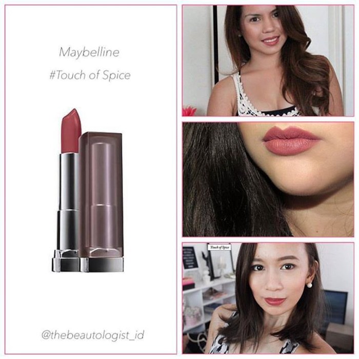 Maybelline Creamy Matte Lipstick in Touch of Spice