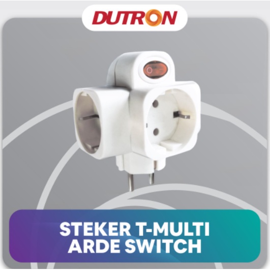 STEKET T Arde Switch / STEKER / STEKER 3 LUBANG / COLOKAN MULTI