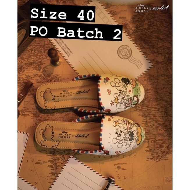 Dear Mickey Slipper Round Cloud 40 (ittaherl x mickey)