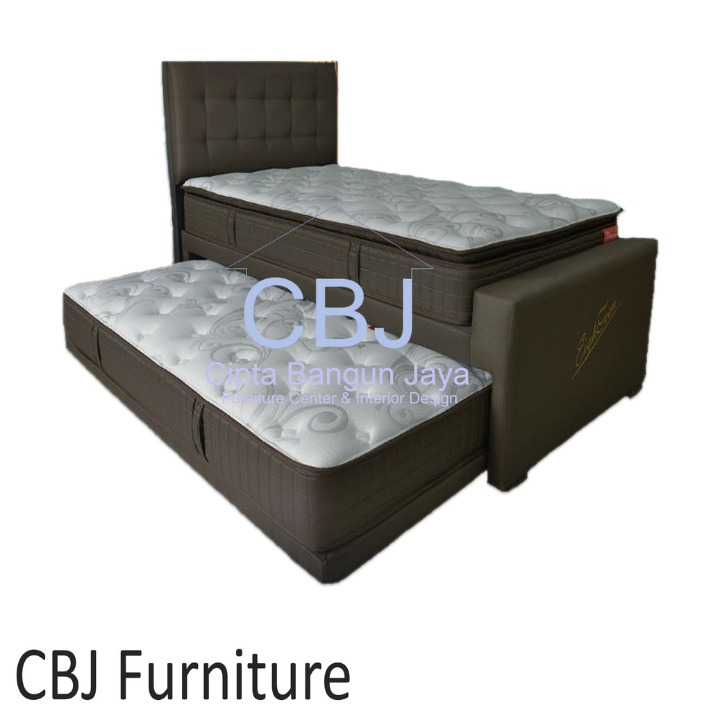 Romance Kasur Springbed 2 in 1 Eighteen - Full Set - Khusus Jabodetabek