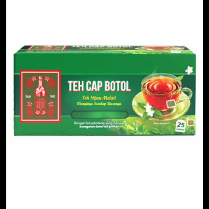 

TEH CAP BOTOL TEH HIJAU MELATI