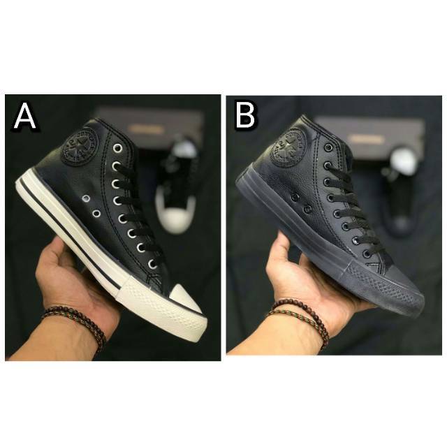 sepatu converse leather