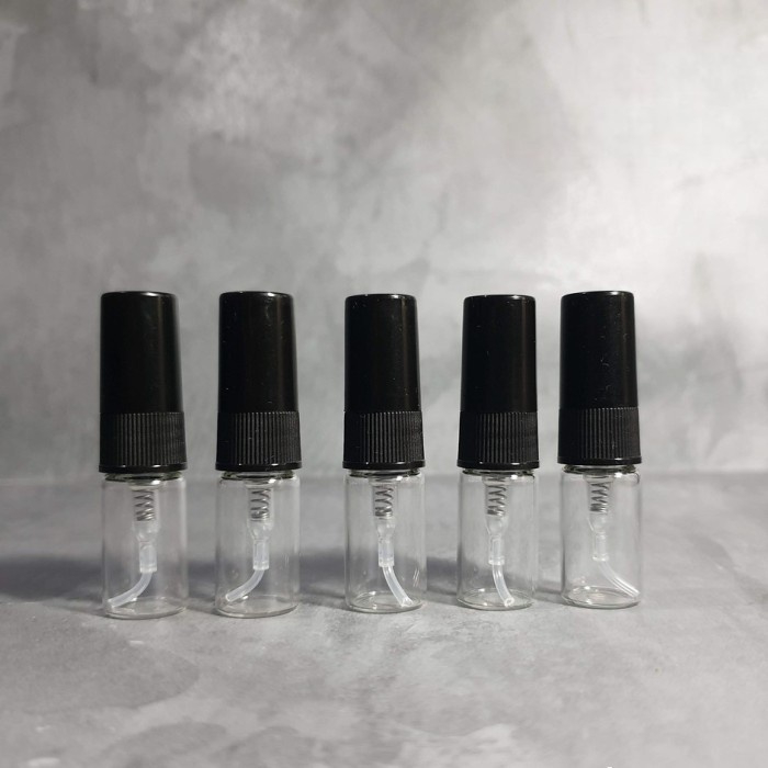 Botol tester parfum 2ml spray kaca 2 ML perfume decant travel size botol spray parfum