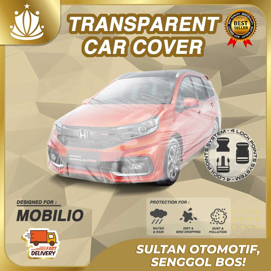 Body Cover Mobil Plastik TEBAL Mobilio WATERPROOF