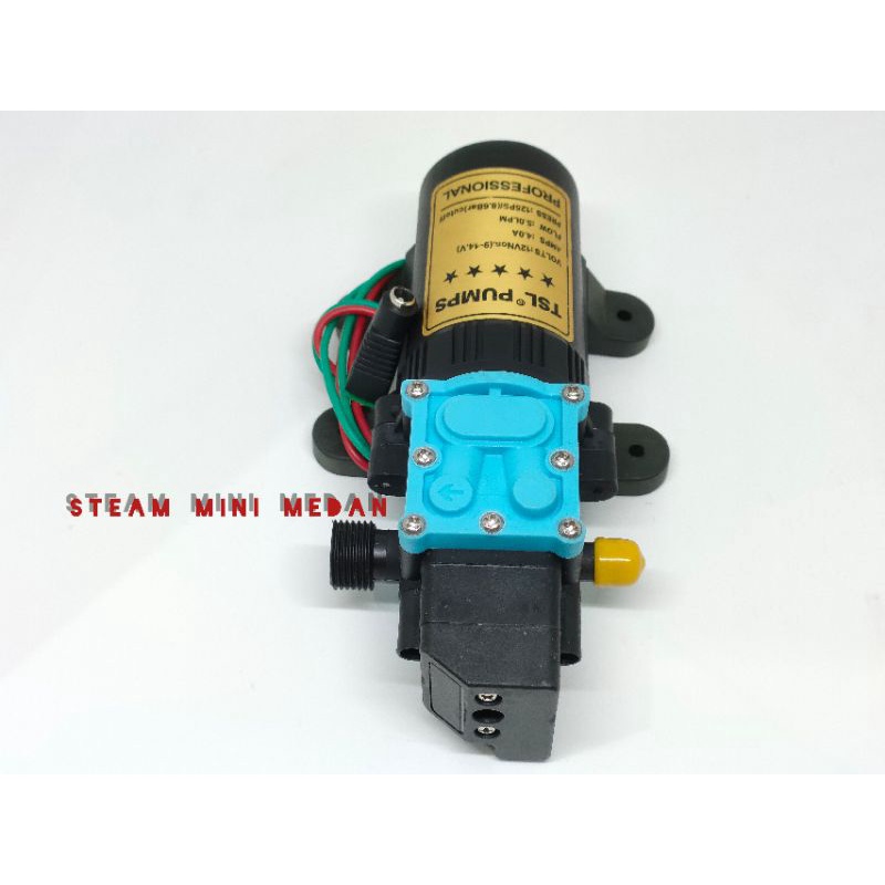 Dinamo Sprayer 12V DC Pompa Air Tekanan Tinggi 125 PSI Soket / Drat