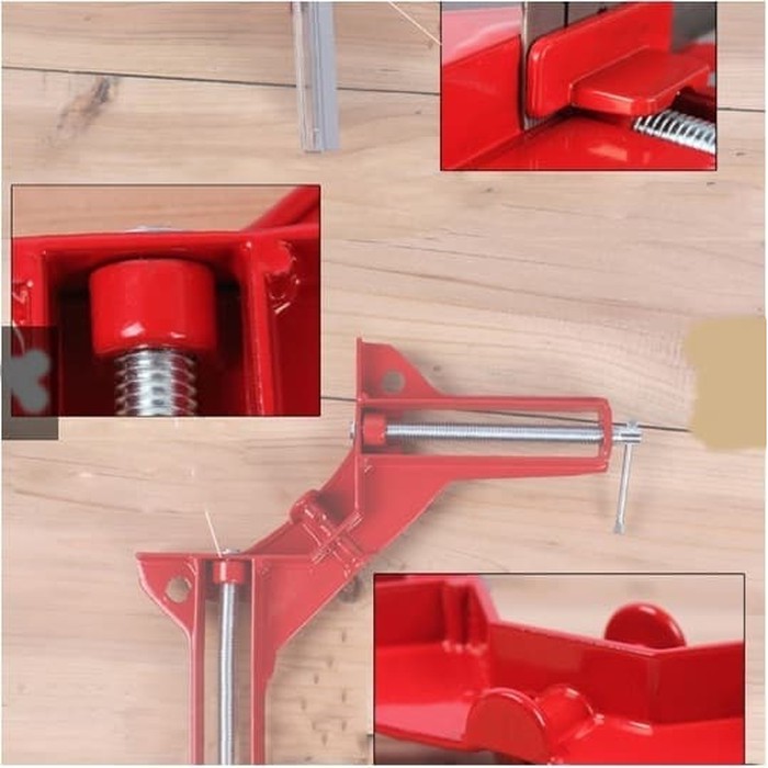 Klem Clamp Kayu Penyiku Siku Sudut Mitre Corner Right Angle 90 Derajat