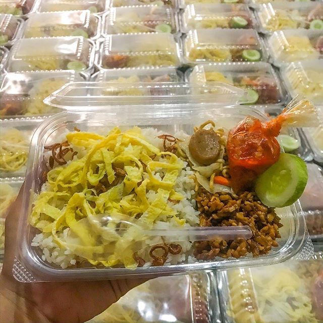 

Nasi kuning minimalis/souvenir pesta
