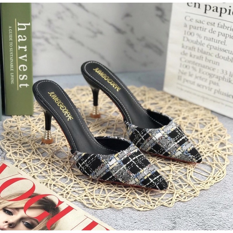 Heels M83 sepatu sendal wanita import realpict