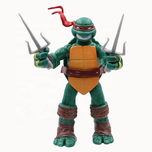 Ninja Turtle TMNT Kura kura Ninja Set Figur / Action Figure