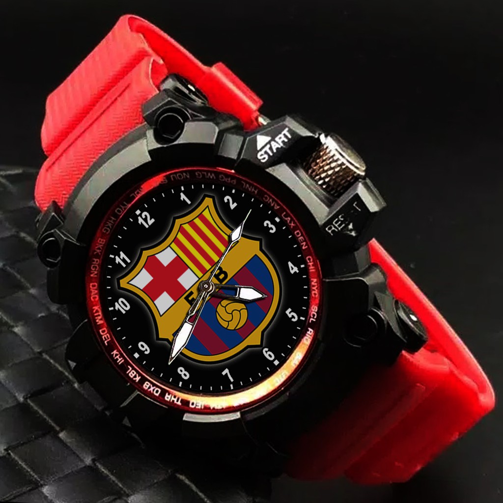 (EXCLUSIVE) JAM TANGAN BARCELONA 2 (STRAP WARNA)