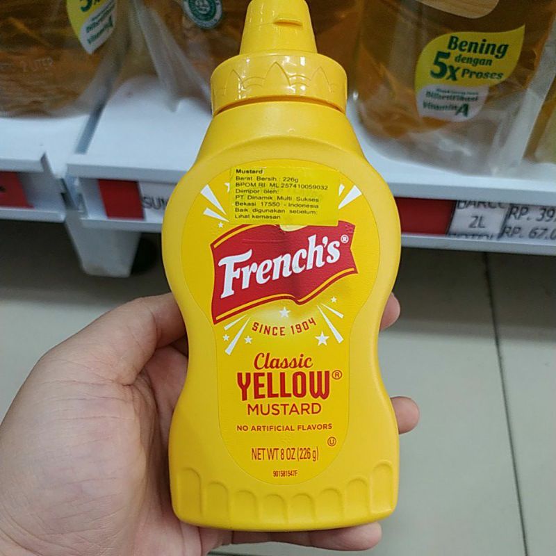 

French Classic Yellow Mustard 226g