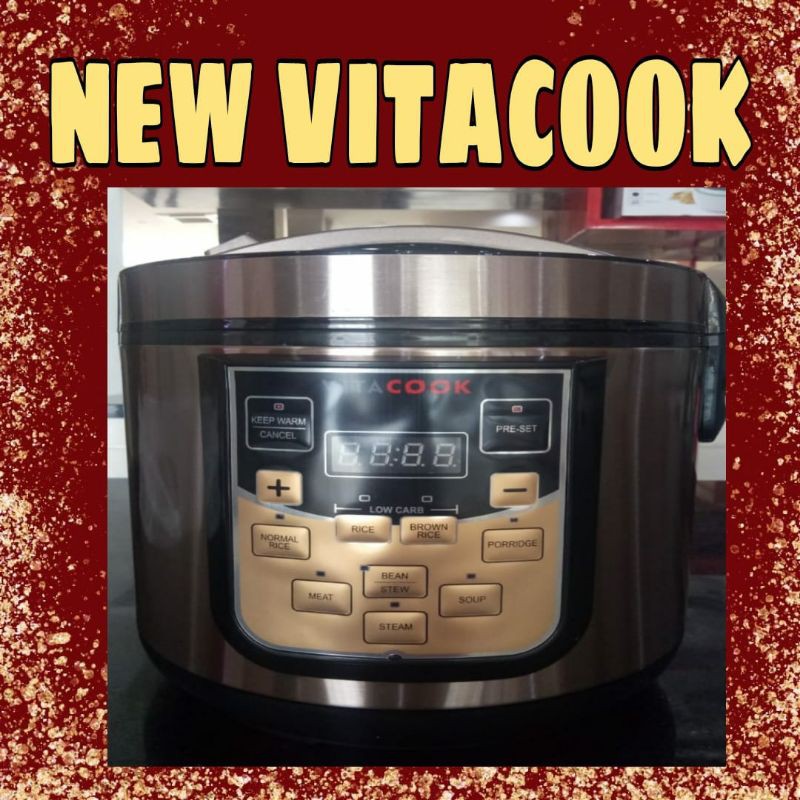 Vitacook Rice Cooker Low Carbo Rendah Gula Shopee Indonesia