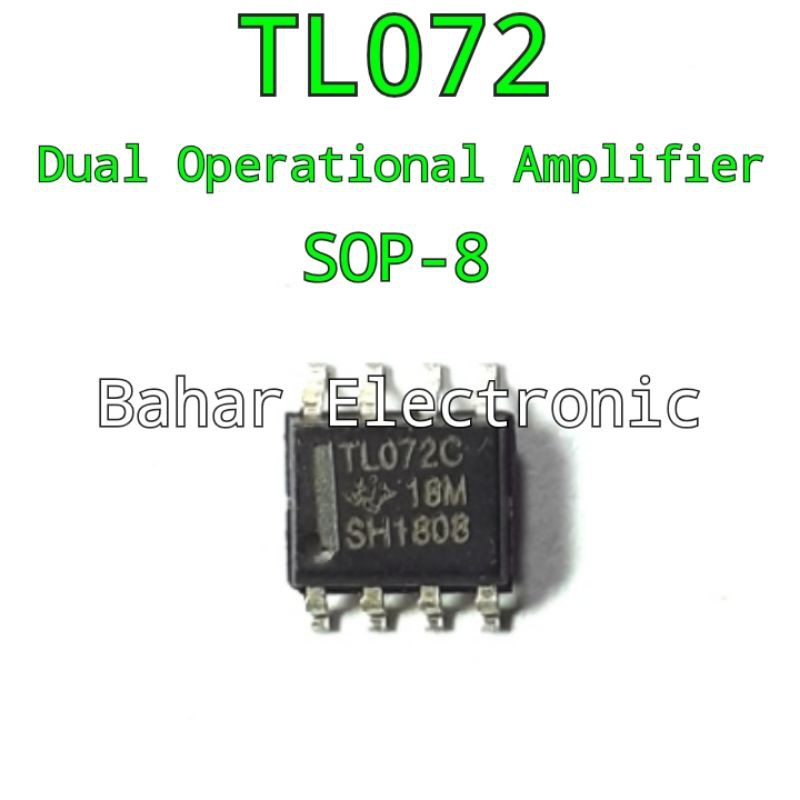 IC TL072 SMD SOP-8