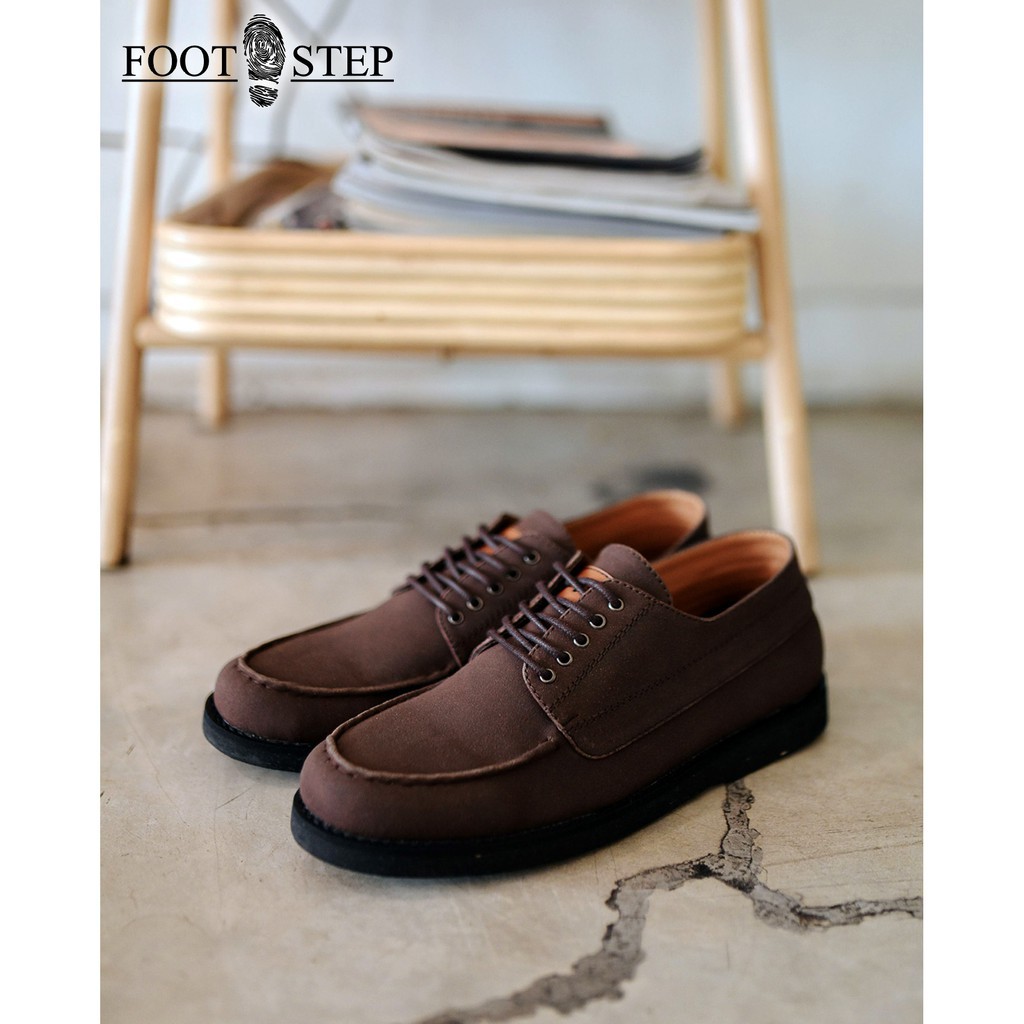 HUGO DARKBROWN SID X FOOTSTEP FOOTWEAR Sepatu  Pantofel  