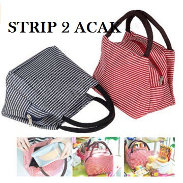 TAS BEKAL / COOLER BAG , WARNA ACAK, BISA PANAS DINGIN