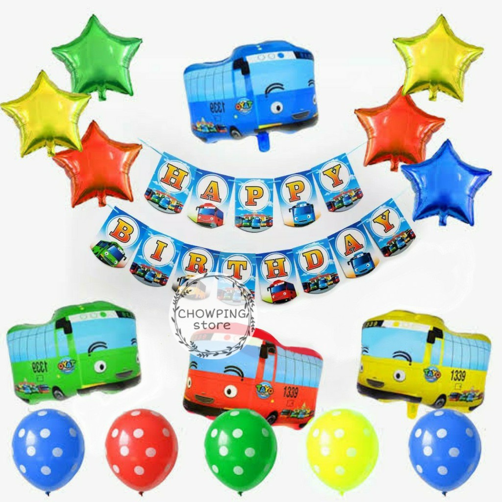 Paket Dekorasi Hiasan Balon Ulang Tahun Happy Birthday Paket Dekorasi Hiasan Balon Ulang Tahun Happy Birthday