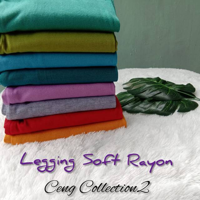 Legging ¾ jumbo bahan kaos
