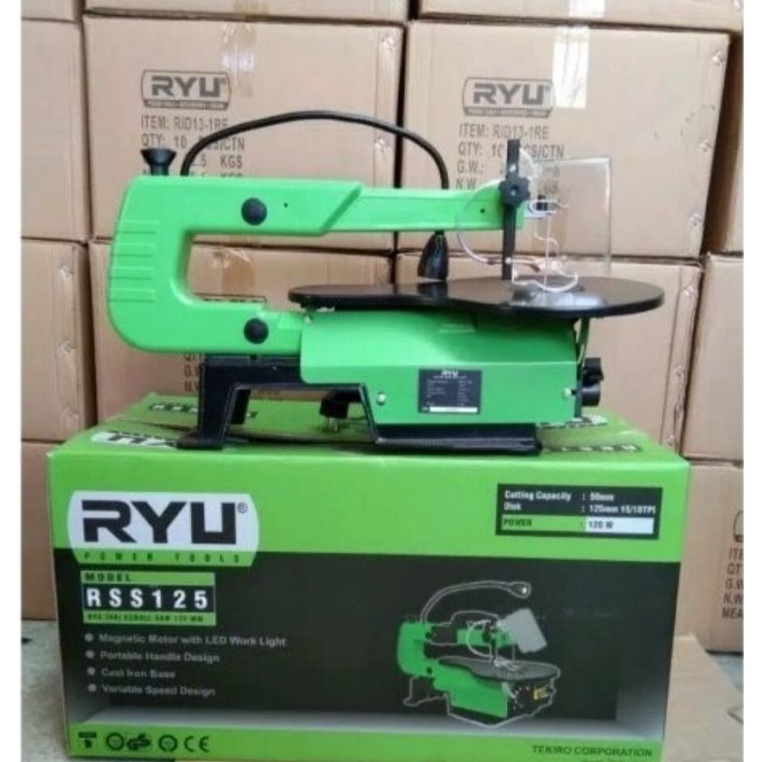 ryu rss125 mesin gergaji scroll saw 16inch rss 125