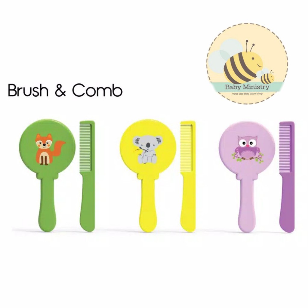 Baby Safe  Brush and Comb/ sisir bayi