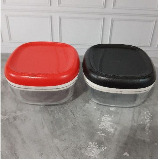 toples mini n unik Crystal CANISTER MERAH&HITAM