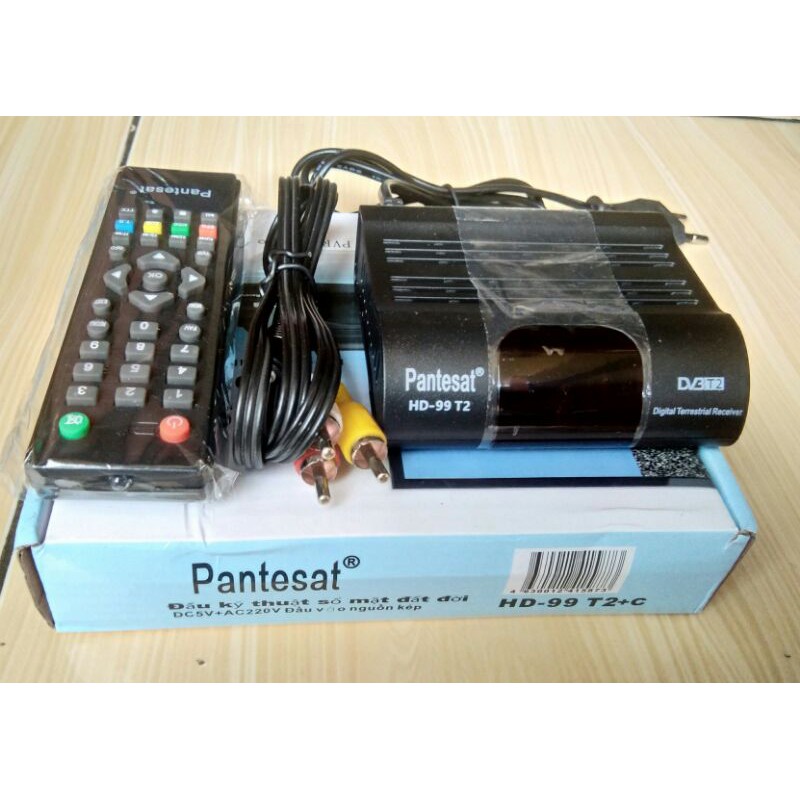 STB set top box dvbt2 merk PANTESAT HD99 T2+C
