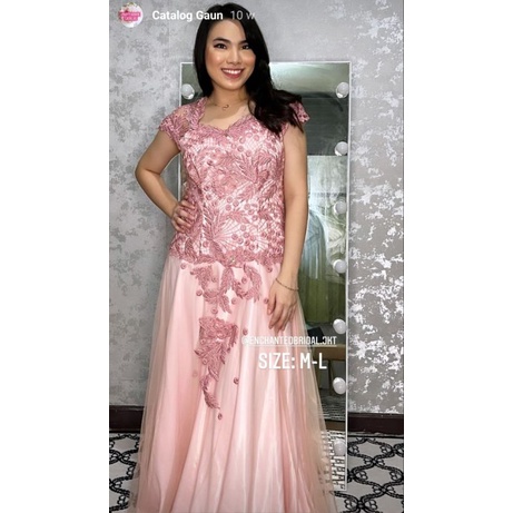 SEWA gaun mama murah ekslusif gaun pesta sister gown