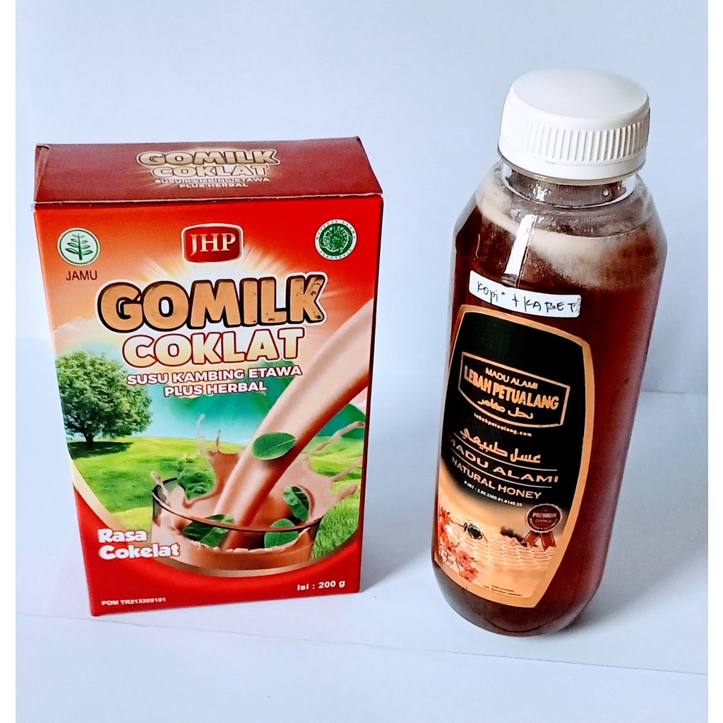 

Madu Murni -+700 gr Dan Susu Kambing GOMILK 200gr Promo