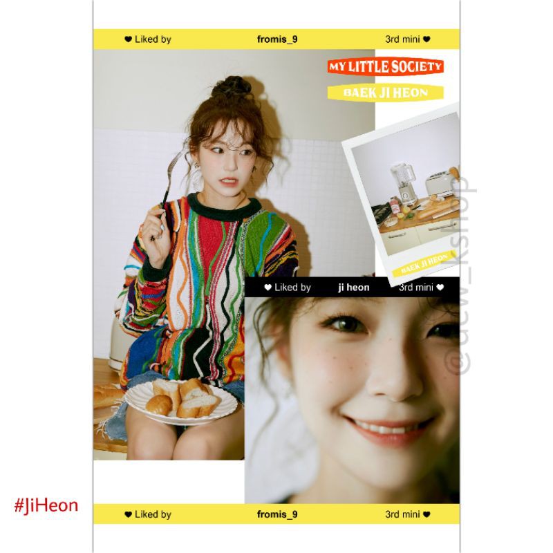 POSTER FROMIS_9 - ‘My Little Society’ My Account ver.