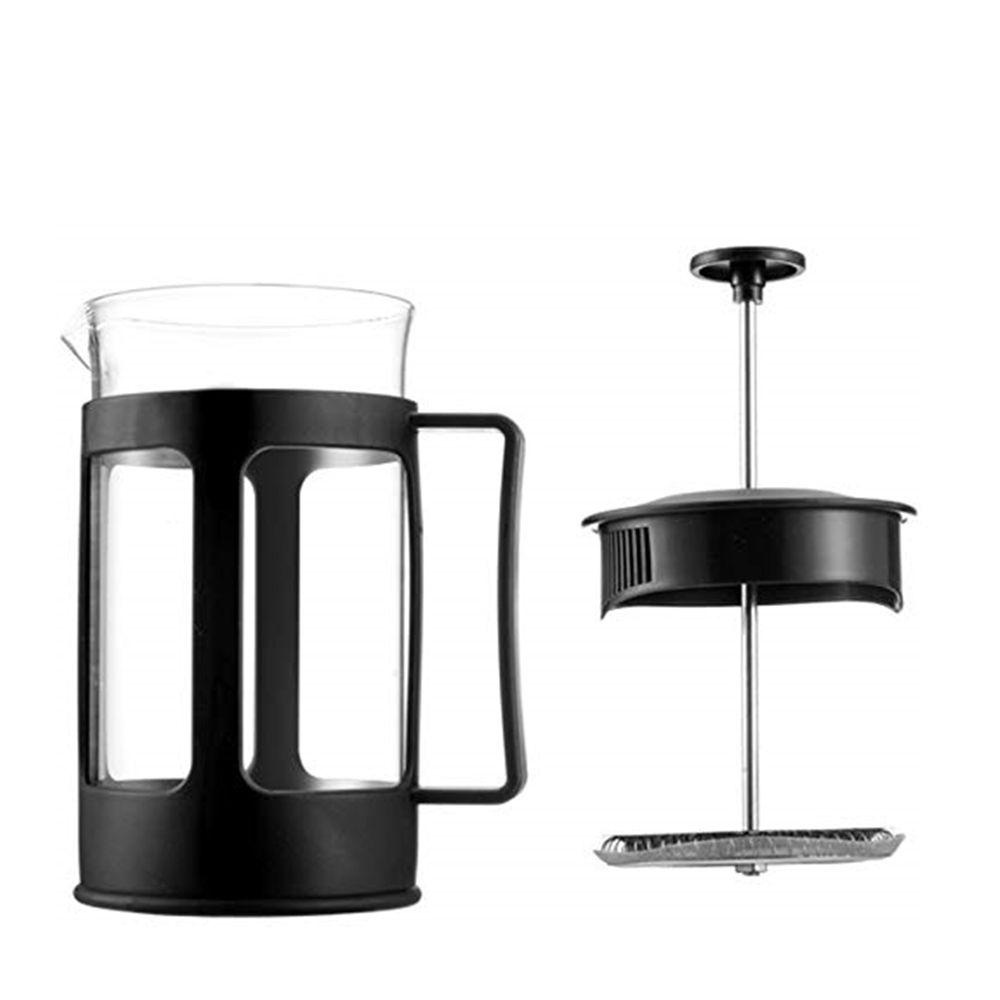 Solighter French Presses Fashion Solid PC Handle 800ml Body Kaca Saringan Stainless Steel