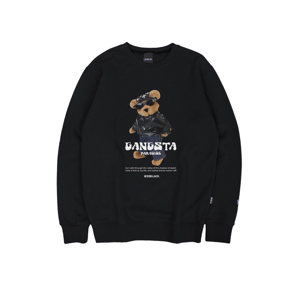 Dobujack Sweater Gangsta Black Crewneck