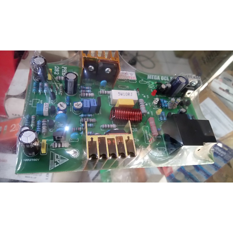 POWER KIT Amplifier Profesional MEGA OCL 900W PCB FIBER SP PROTEC