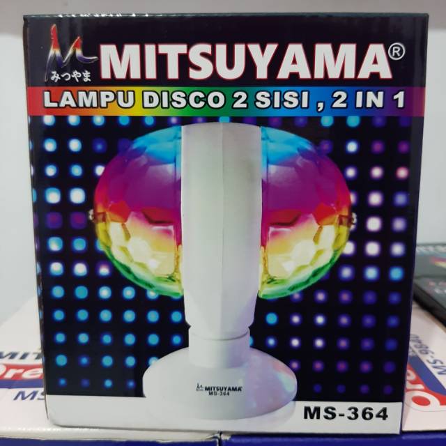 LAMPU DISCO DISKO MITSUYAMA 2 SISI